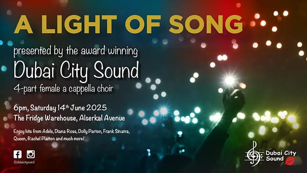 Dubai City Sound 'Light of Song' at The Fridge in Dubai - Concerts - Image 2