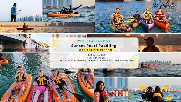 Eid-ventures Sunset Pearl Paddling - Eid Events and Activities - Image 2