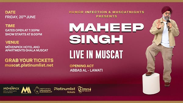 Maheep Singh Live In Muscat - Comedy Events - Image 2