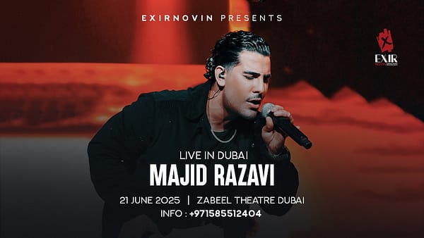 Majid Razavi Live at Zabeel Theatre in Dubai - Persian Events - Image 2