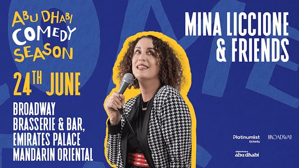 Mina Liccione & Friends in Abu Dhabi - Comedy Events - Image 2