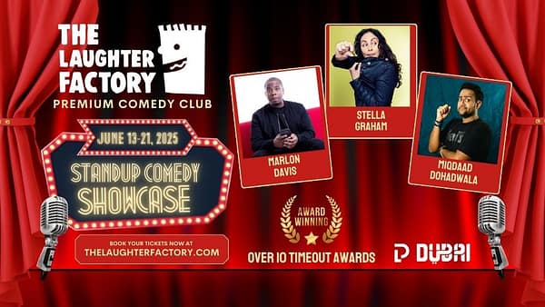 The Laughter Factory June 2025 in Dubai and Abu Dhabi - Comedy Events - Image 2