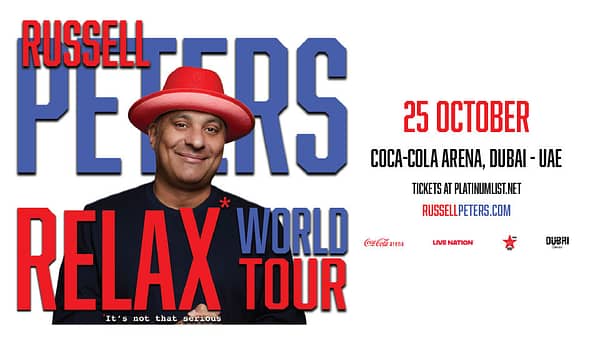Russell Peters - Relax World Tour in Dubai - Shows and Theatrical Plays - Image 2