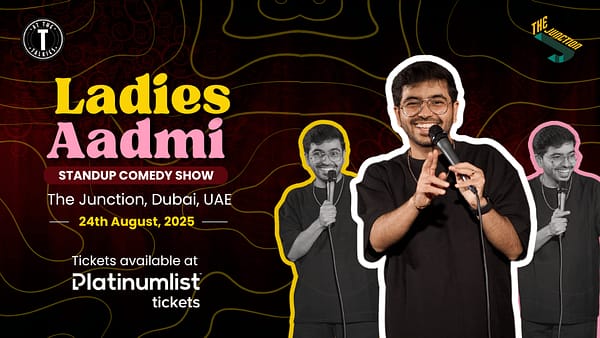 Ladies Aadmi ft. Vivek Samatani Live at The Junction in Dubai - Comedy Events - Image 2