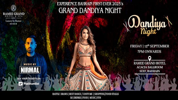 Grand Dandiya Night Bahrain - Desi Events - Image 2