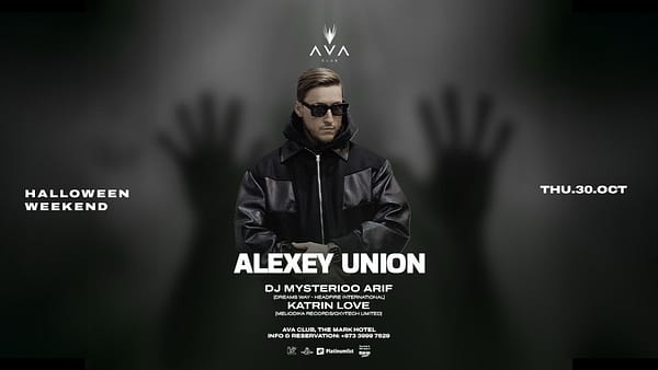 Halloween Weekend: Alexey Union live at AVA Club - Nightlife - Image 2