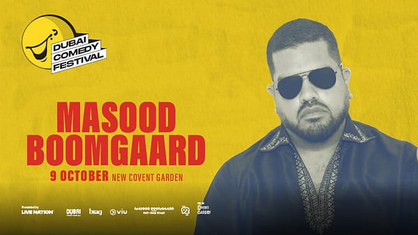 Masood Boomgaard Live at Dubai Comedy Festival - Dubai Comedy Festival - Image 2