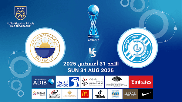 Dibba FC vs Sharjah FC - ADIB CUP - Sports Events - Image 2