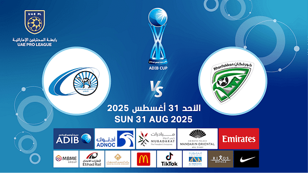 Khorfakkan FC vs Baniyas FC - ADIB CUP - Sports Events - Image 2