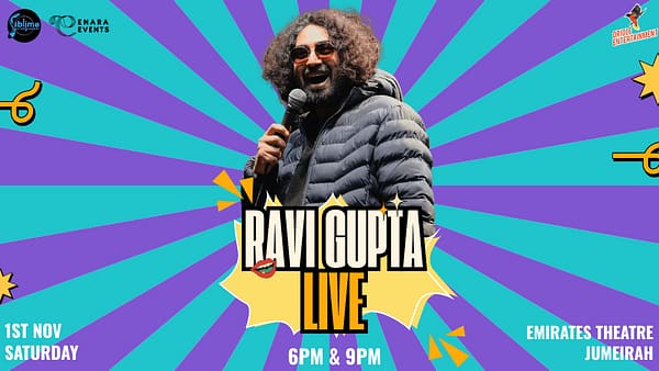 Ravi Gupta Live in Dubai 2025 - Comedy Events - Image 2