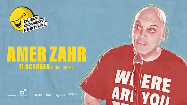Amer Zahr Live at Dubai Comedy Festival 2025 - Dubai Comedy Festival - Image 2
