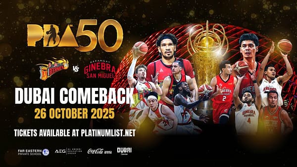 PBA 50 - Dubai Comeback - Sports Events - Image 2