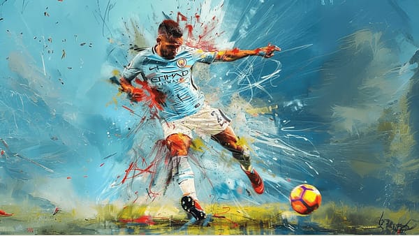 Manchester City v Tottenham Hotspur at Etihad Stadium - Football Matches - Image 2