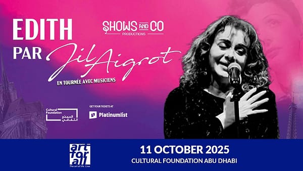 Edith Par Jil Aigrot at Cultural Foundation Abu Dhabi - Concerts - Image 2
