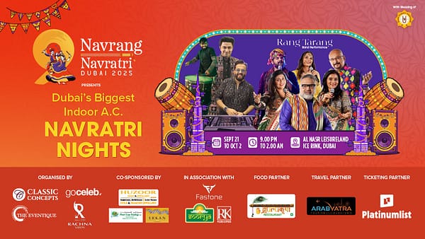 Navrang Navratri 2025 – Dubai’s Biggest Indoor A.C. Garba & Dandiya Celebration! - Desi Events - Image 2