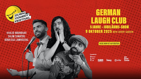 German Laugh Club 5-Year Anniversary Live at Dubai Comedy Festival - Dubai Comedy Festival - Image 2