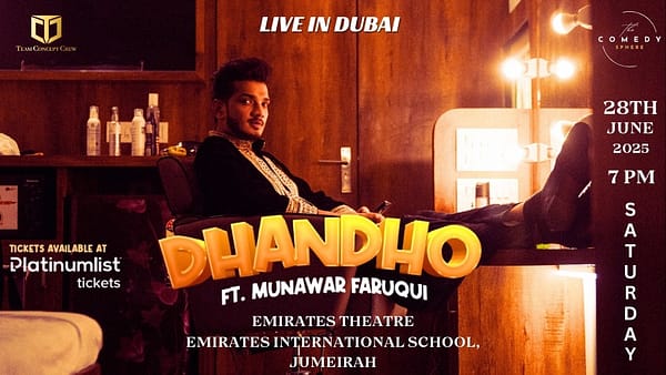 Dhandho ft. Munawar Faruqui live in Dubai - Comedy Events - Image 2