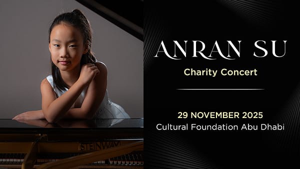 Anran Su – Charity Concert at Cultural Foundation in Abu Dhabi - Shows and Theatrical Plays - Image 2