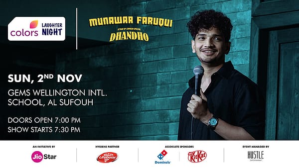 Colors Laughter Night ft. Munawar Faruqui in Dubai - Shows and Theatrical Plays - Image 2