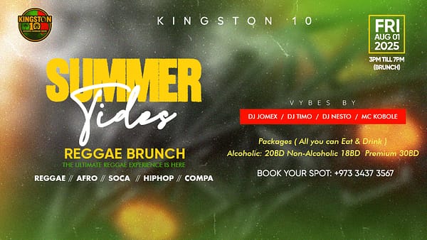 Summer Tides Reggae Brunch at Kingston10 - Brunches - Image 2