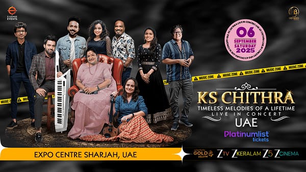 K S Chithra Live Concert in Sharjah - Concerts - Image 2