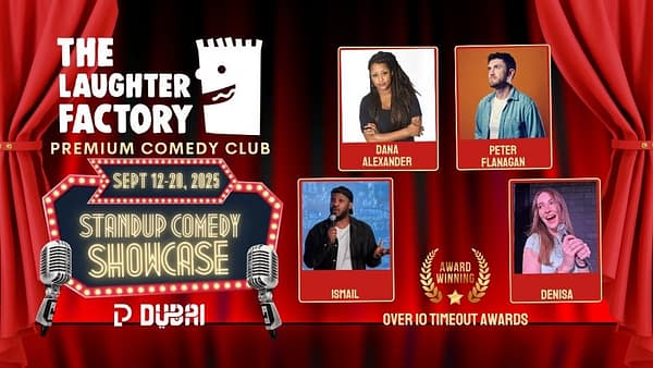 The Laughter Factory September 2025 in Dubai and Abu Dhabi - Comedy Events - Image 2