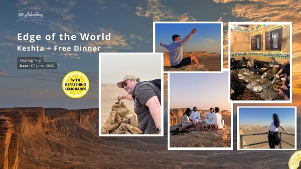 Eid Special: Edge of the World Keshta via Manjour + Free Dinner - Attractions Special Offers - Image 2