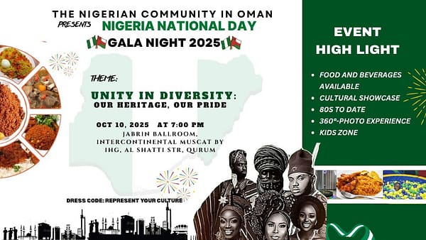 Nigeria National Day: Gala Night 2025 - Dining Experiences - Image 2