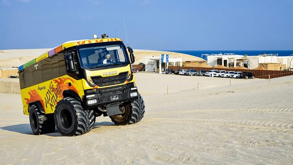 Monster Bus Tour in the Desert with Day Pass at Al Majles Resort - Sightseeing and Tours - Image 2