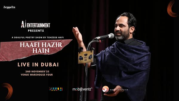 Haafi Hazir Hain by Tehzeeb Haafi at Warehouse Four in Dubai - Concerts - Image 2