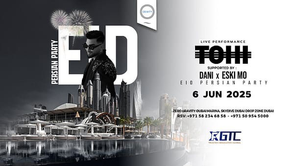 Persian Eid Party with Tohi in Dubai - Persian Events - Image 2