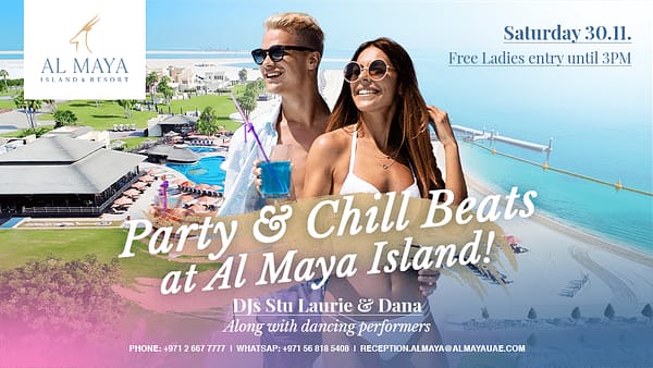 Activate Island Party Mode at Al Maya Island & Resort Saturday Pool Party in Abu Dhabi - Nightlife - Image 2