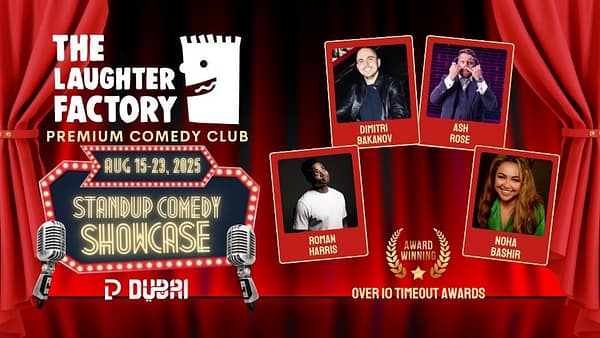 The Laughter Factory August 2025 in Dubai and Abu Dhabi - Comedy Events - Image 2