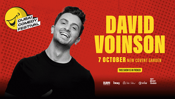 David Voinson Live at Dubai Comedy Festival - Dubai Comedy Festival - Image 2