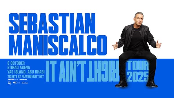 Sebastian Maniscalco: It Ain’t Right Tour at Etihad Arena - Shows and Theatrical Plays - Image 2