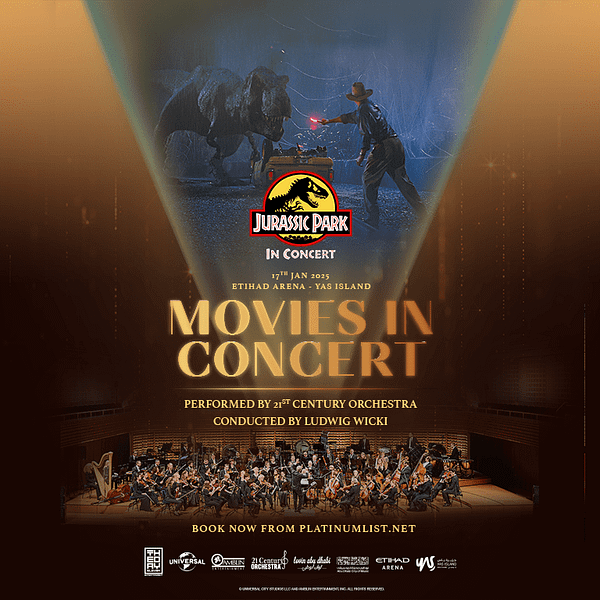 Jurassic Park In Concert at Etihad Arena