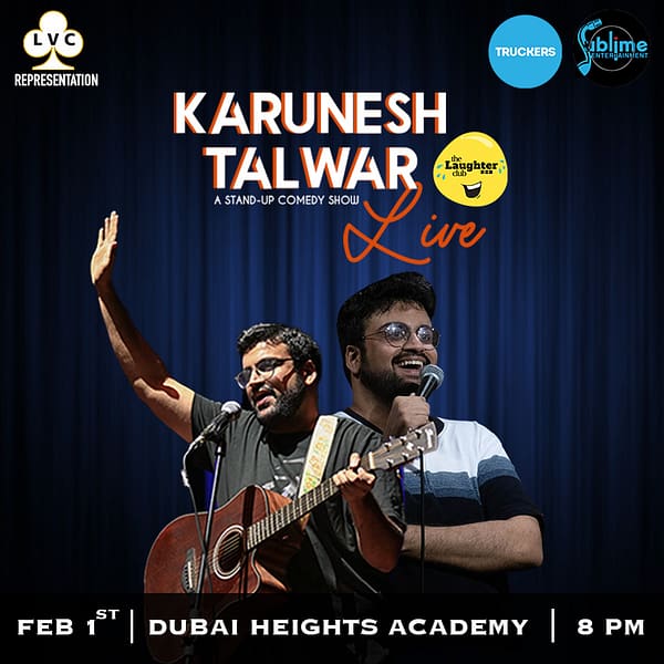 Karunesh Talwar Live in Dubai-2025 Comedy Events