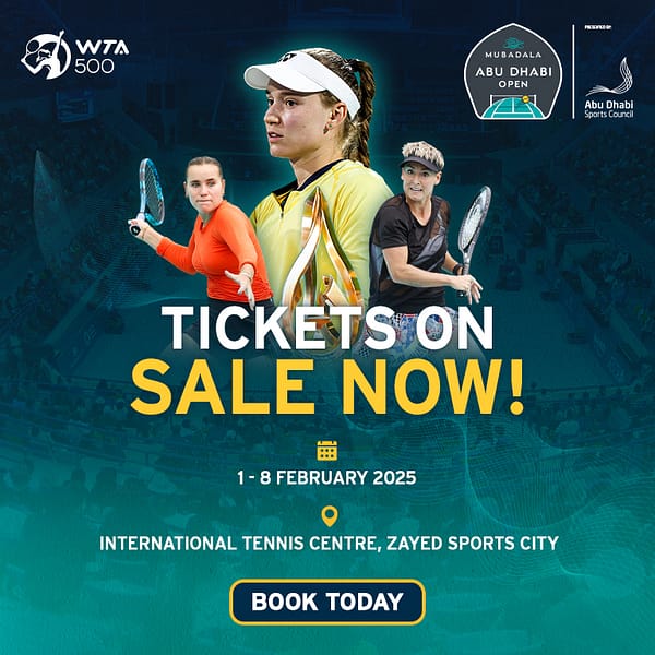 Mubadala Abu Dhabi Open 2025 Sports Events