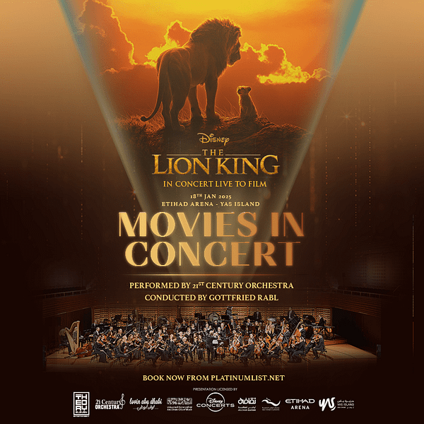 The Lion King In Concert at Etihad Arena