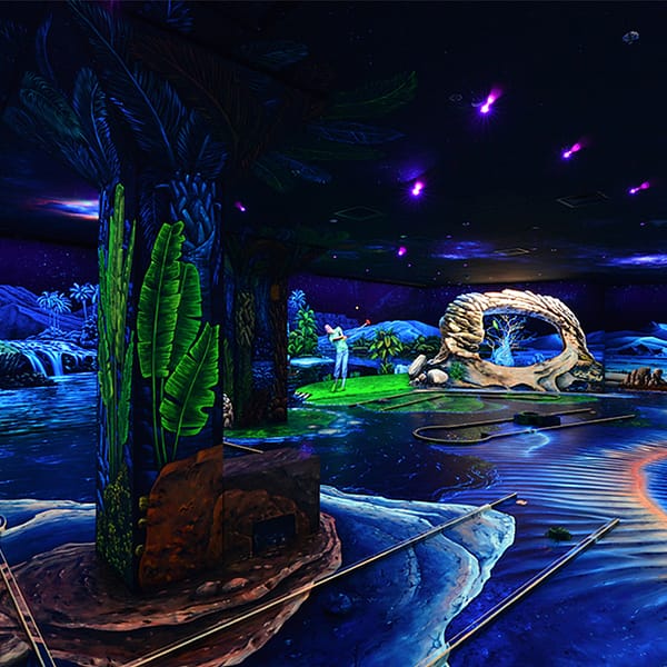 3D Blacklight Minigolf Tickets Indoor Attractions