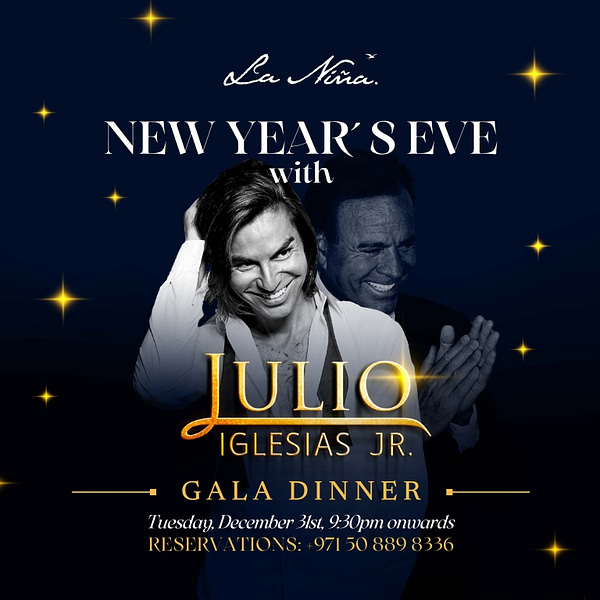 La Nina New Year's Eve with Julio Iglesias JR. New Years Eve Events