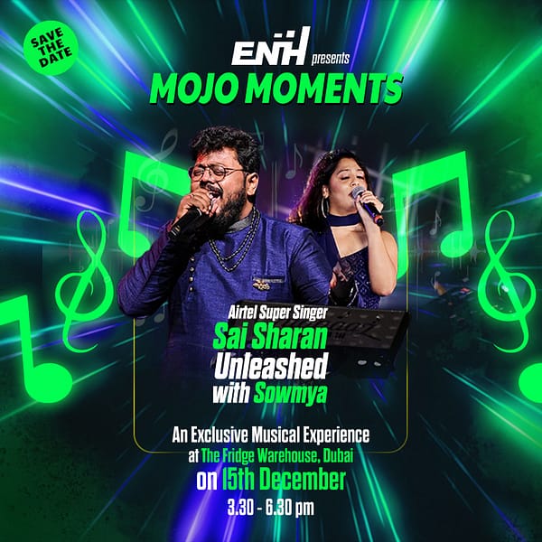 Mojo Moments - A Musical with Sai Sharan Live at The Fridge in Dubai Concerts