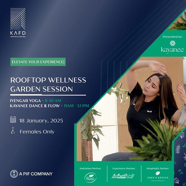 Rooftop Wellness Garden at KAFD Attractions Special Offers