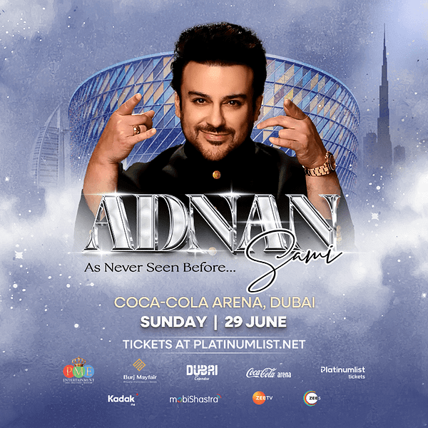 Adnan Sami Live at Coca-Cola Arena in Dubai Concerts