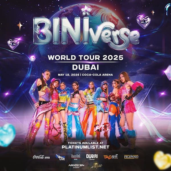 BINI – BINIverse World Tour 2025 Live in Dubai Filipino Events