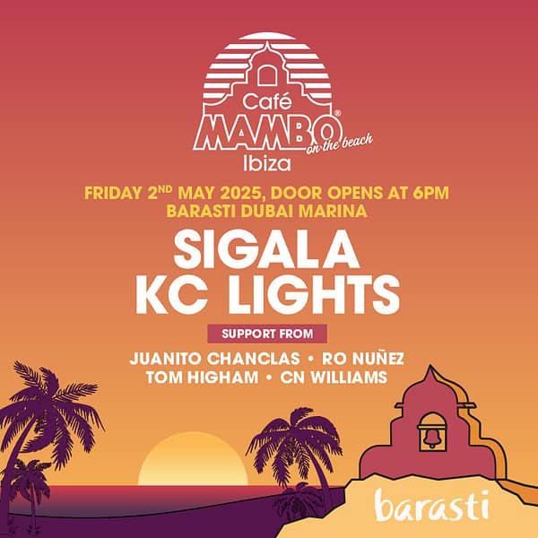 Cafe Mambo Ibiza at Barasti in Dubai Nightlife