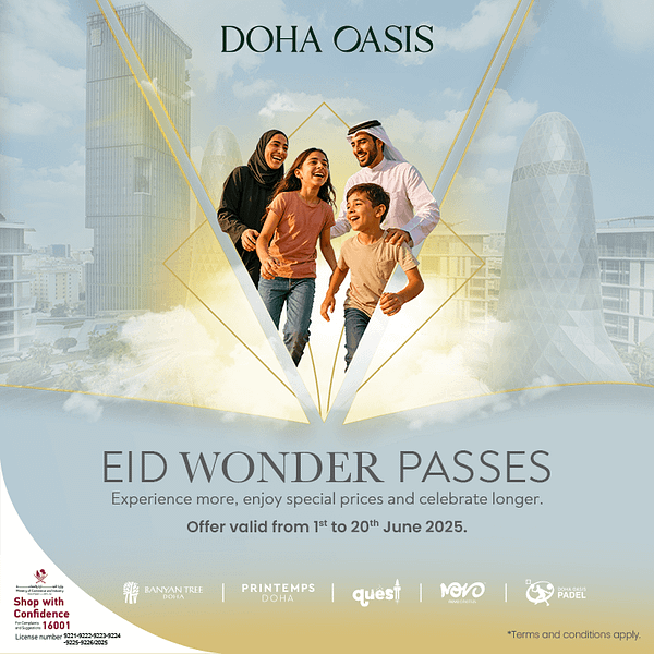 Celebrate Eid the Wonder Way at Doha Oasis Must-see attractions