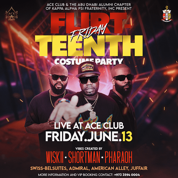 Friday the Flirt-teenth | Costume Party at ACE Club Nightlife