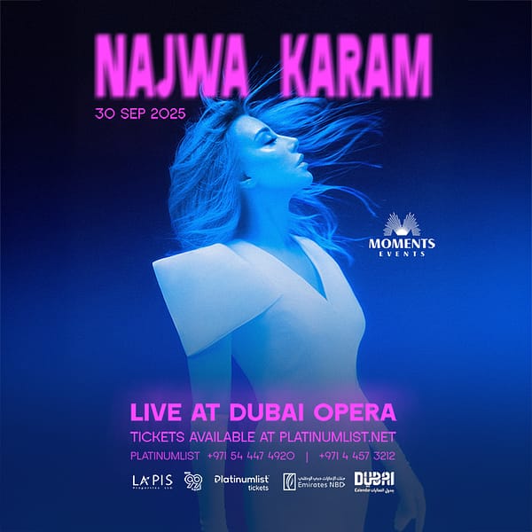 Najwa Karam live in Dubai Opera Concerts