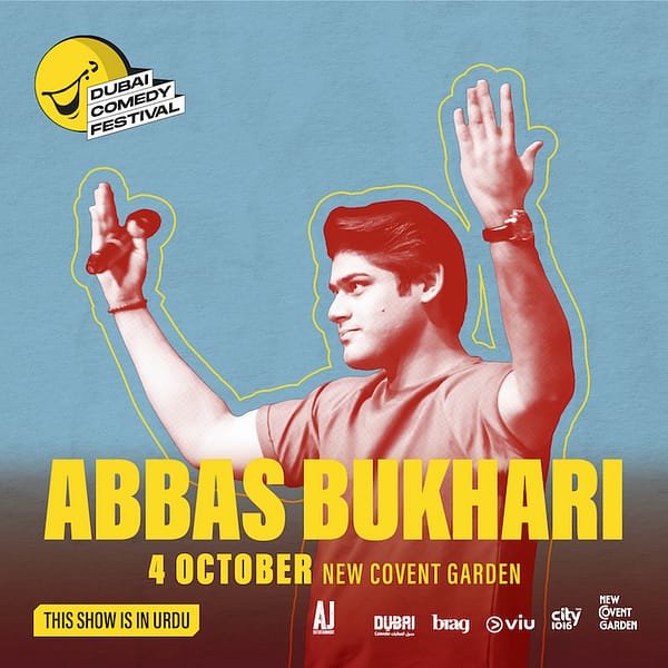 Abbas Bukhari Live at Dubai Comedy Festival Dubai Comedy Festival